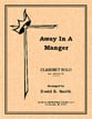 AWAY IN A MANGER CLARINET AND PIANO cover